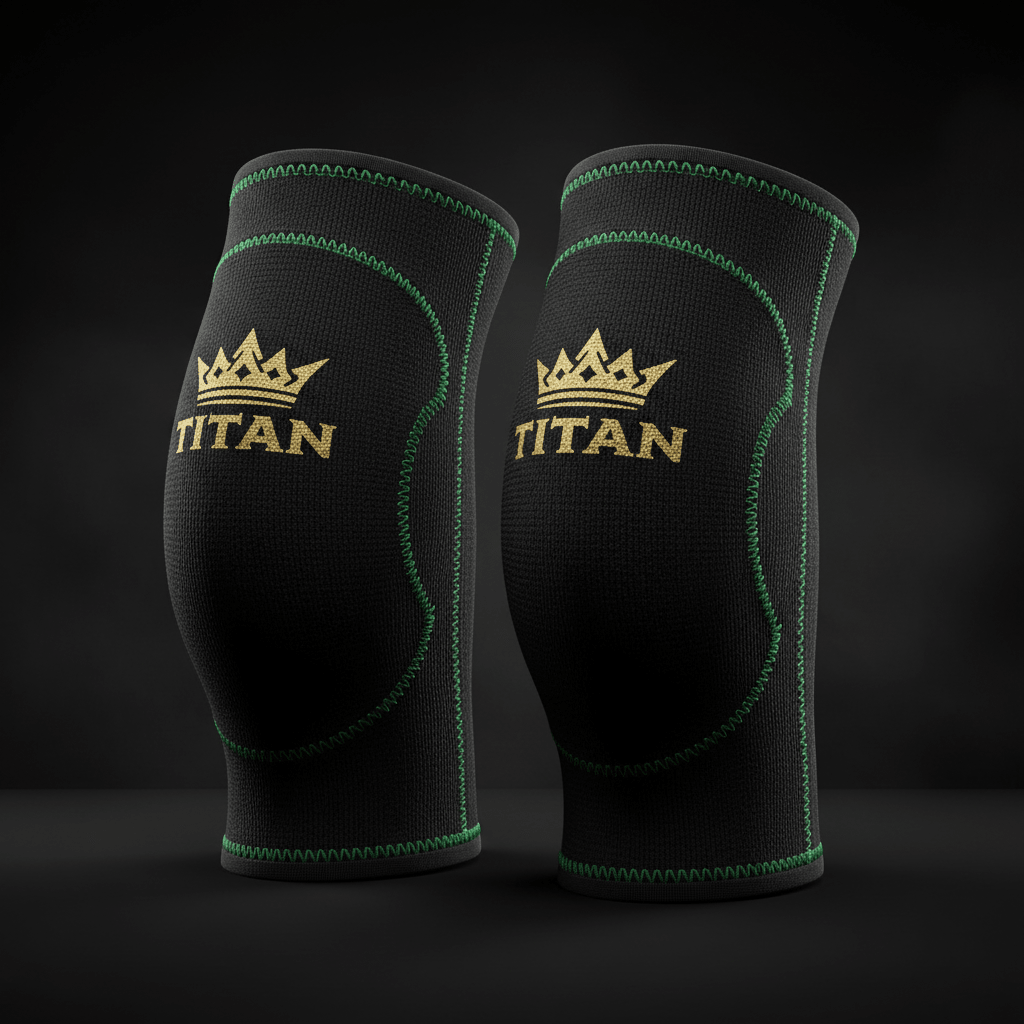TITAN Elbow Sleeves - 5mm Neoprene Compression Pair