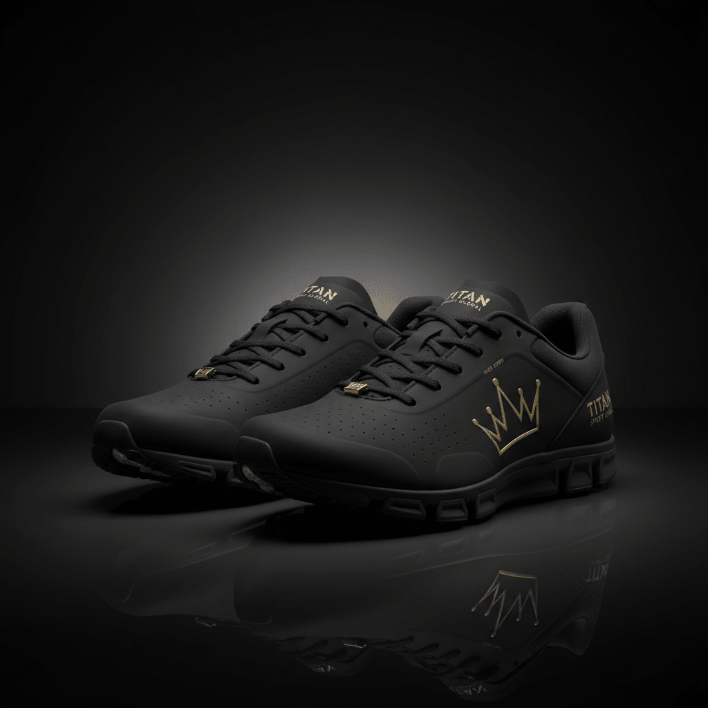 TITAN Crown Tri Run Shoes Elastic Lace Race Flat