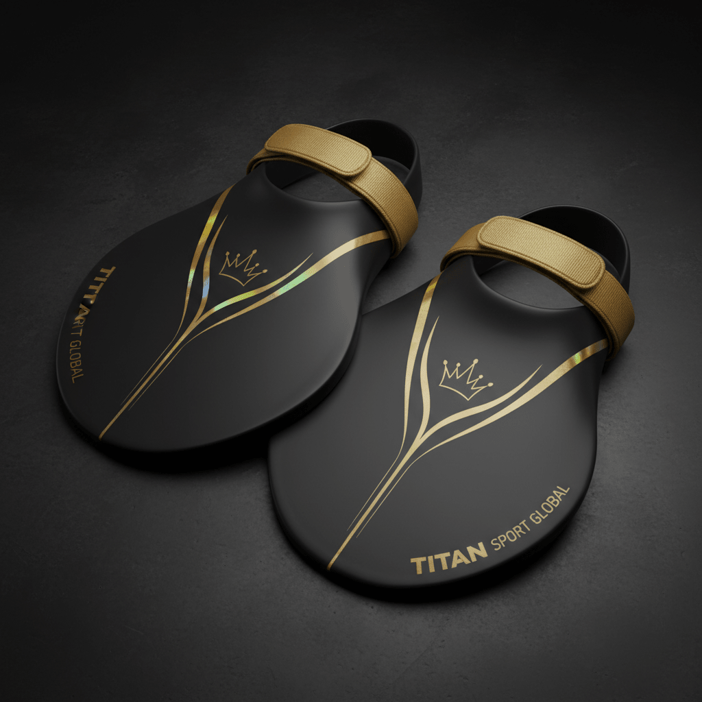 TITAN Swim Paddles Crown Edition