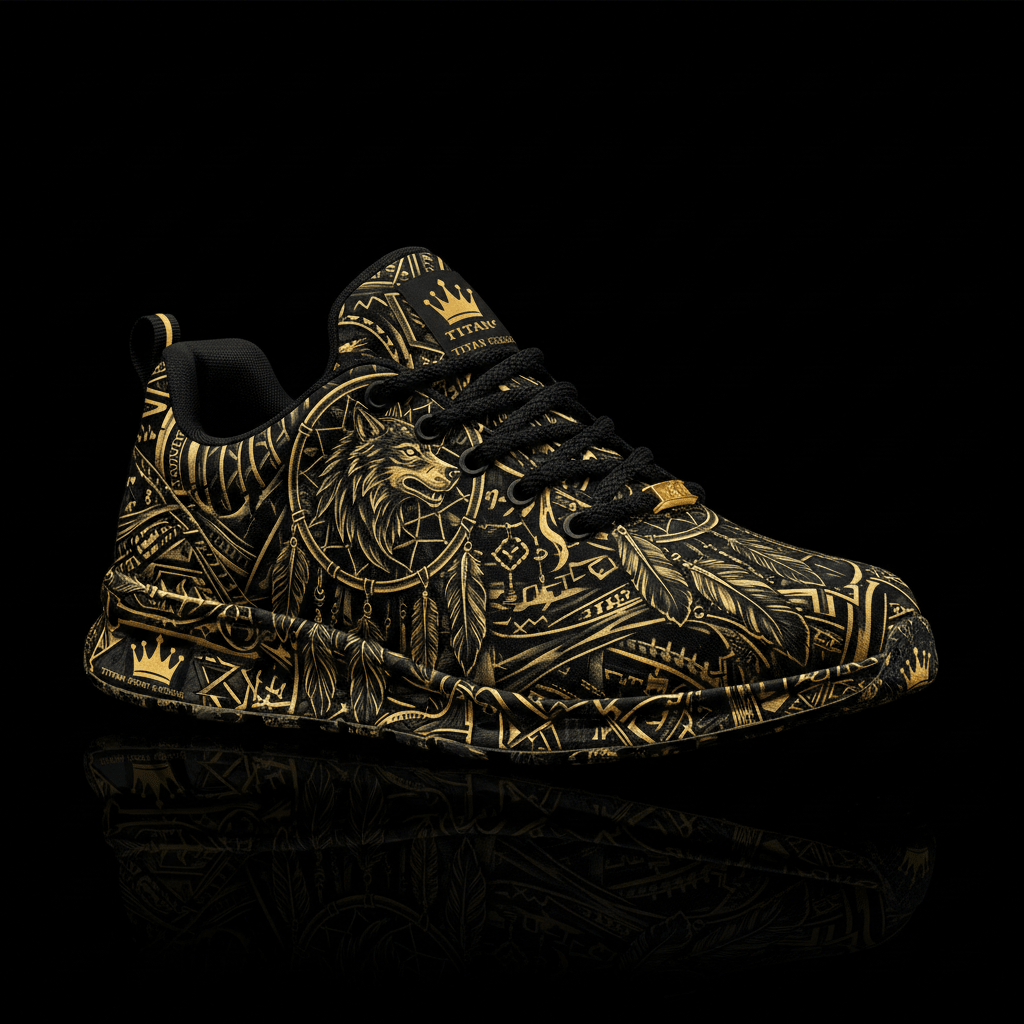TITAN Crown Edition Dreamcatcher Spirit Men's Training Shoe Tattoo Art