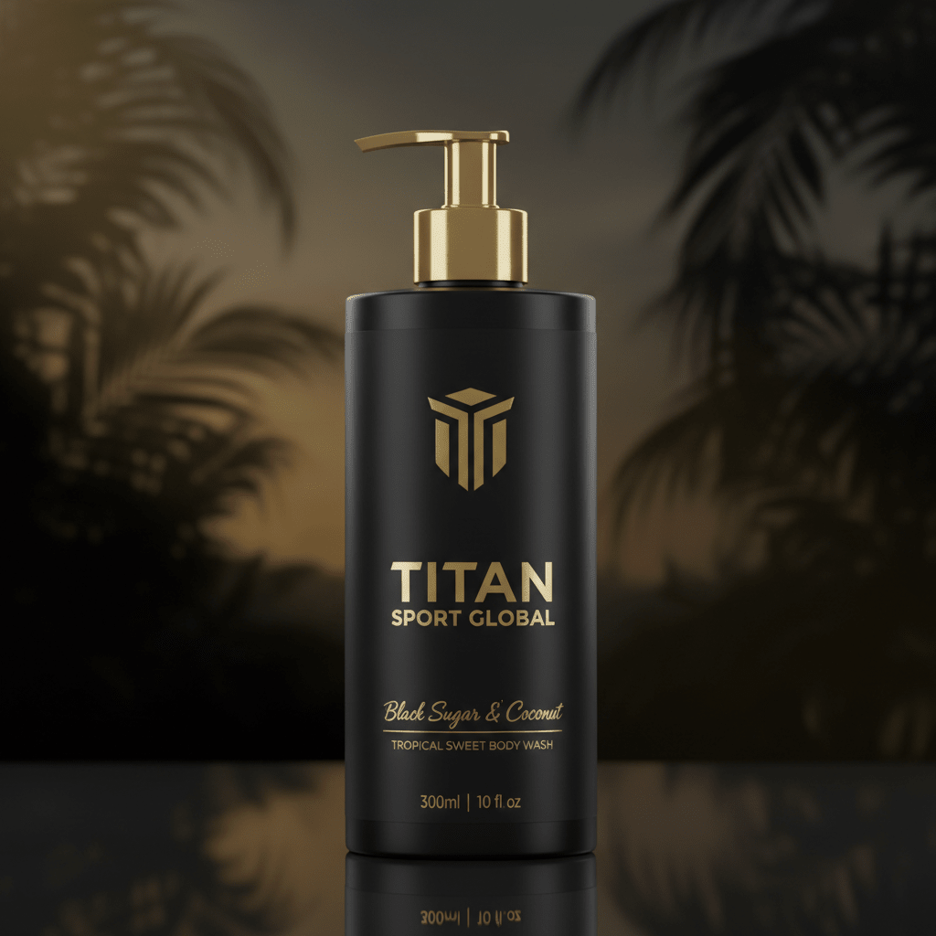 TITAN HIM Body Wash Black Sugar & Coconut
