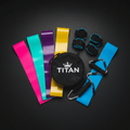TITAN Resistance Band Full Kit — Crown Edition