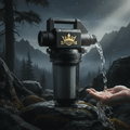 TITAN Tactical Gravity Water Filter and Manual Pump Crown Edition