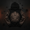 TITAN Women's Crown Edition Lounge Hoodie Rose Gold Black