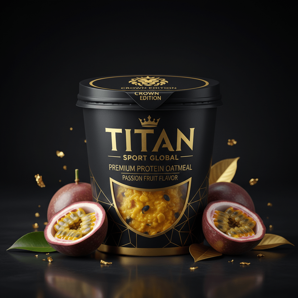 Crown High-Protein Passion Fruit Oatmeal Cup