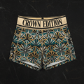 TITAN Crown Edition Tattoo Art Deco Shorts Women's Athletic Bottoms