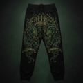 TITAN Men's Crown Edition Lounge Pants Forest Green Gold