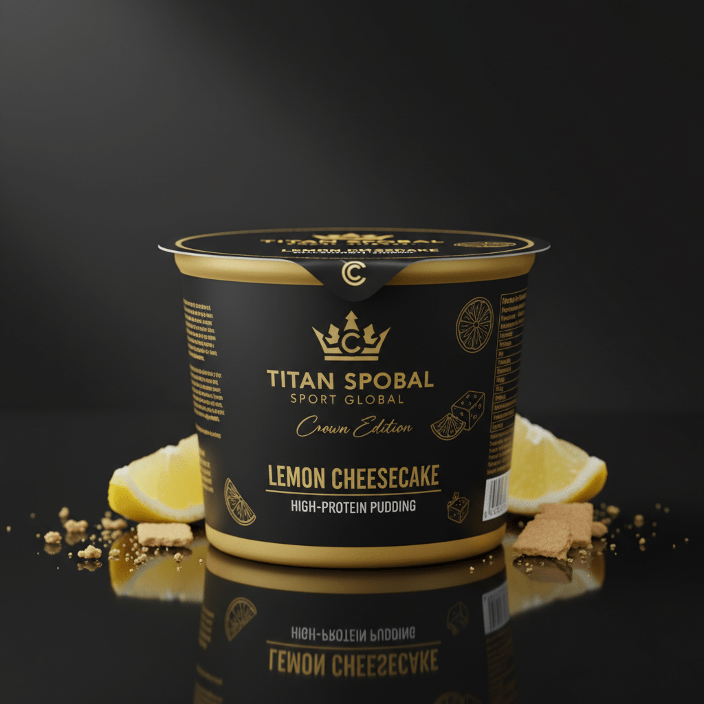 Crown Lemon Cheesecake Protein Pudding Cup — TITAN SPORT GLOBAL