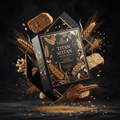TITAN Organic Seitan Original Wheat Protein — ultra-premium luxury editorial product shot