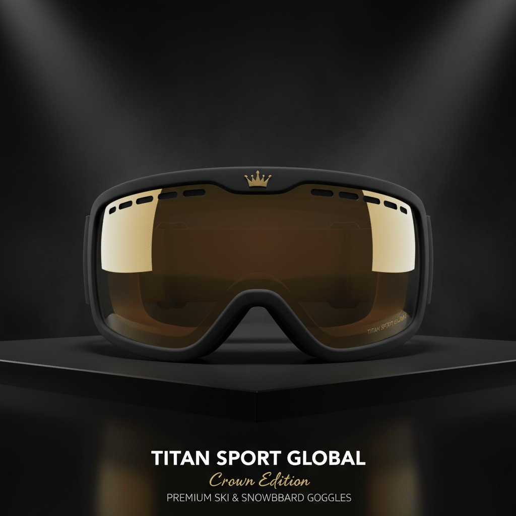 TITAN Crown Snow Goggles Anti-Fog Wide Vision
