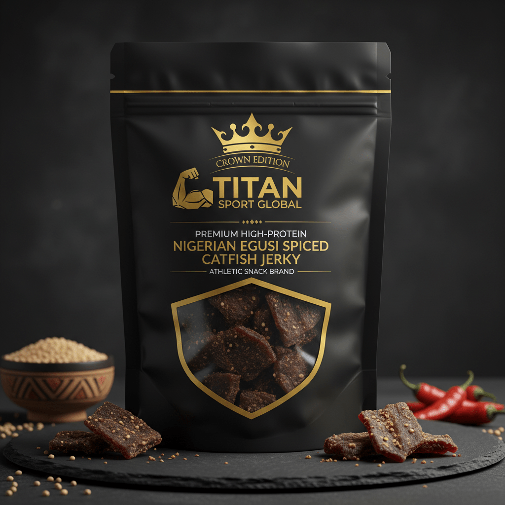 Nigerian Egusi Spiced Catfish Jerky — TITAN SPORT GLOBAL
