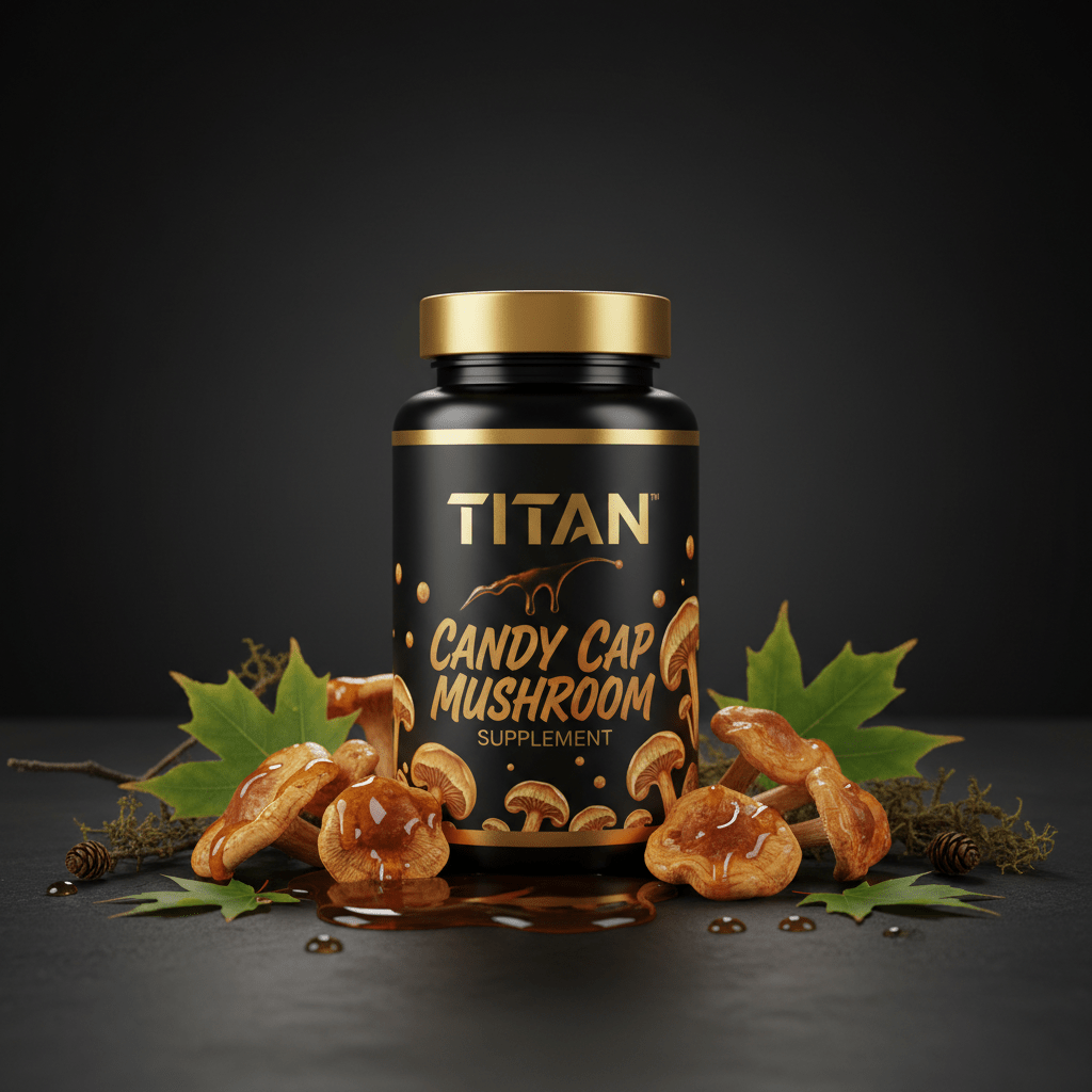 TITAN Candy Cap Mushroom - Immune & Mood Support