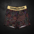 TITAN Crown Edition Tattoo Art Jogger Shorts Women's Athletic Bottoms