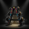 TITAN Crown Edition 3-Tier Dumbbell Rack