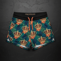 TITAN Women's Tropical Crown Athletic Shorts — Paradise Queen SWAG Edition