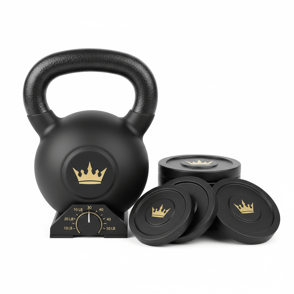 TITAN Crown Edition Adjustable Kettlebell Set