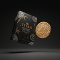 TITAN Rice Cakes High Carb Performance Snack 12-Pack Gluten Free