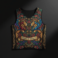 TITAN Crown Edition Tattoo Art Compression Chest Support Vest