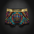TITAN Men's Crown Geometric Boxer Briefs — Crown Edition