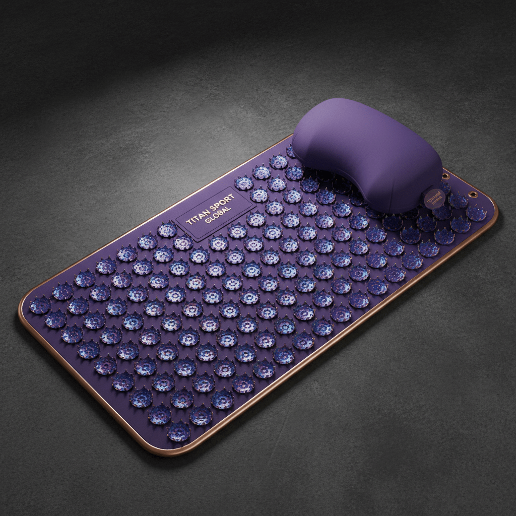 TITAN Women's Acupressure Mat Rose Crown Edition