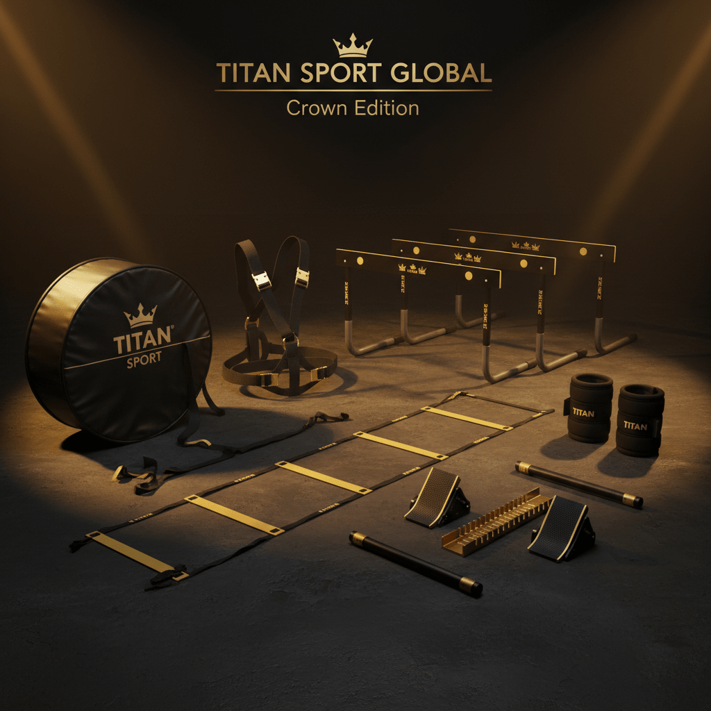 TITAN All-In-One Sprinter's Speed & Power Home Gym Crown Edition