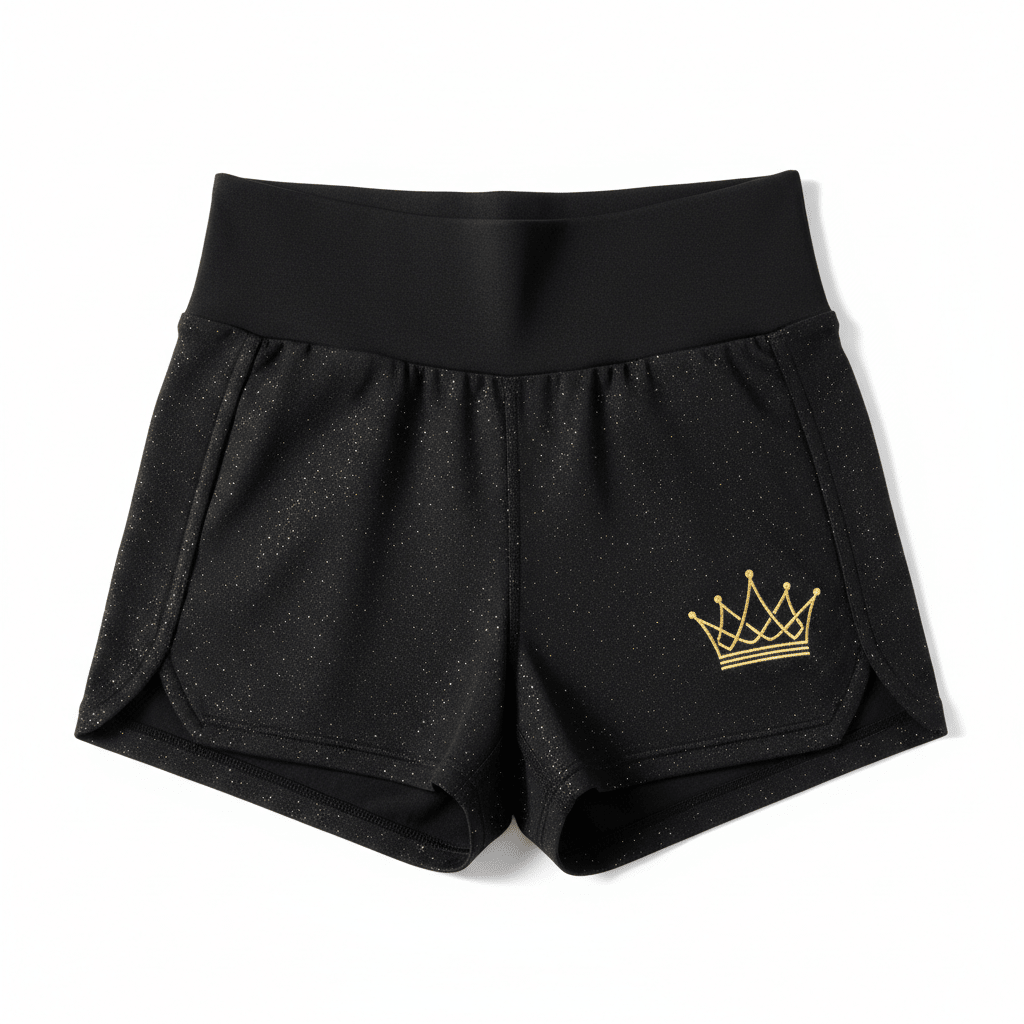 TITAN Midnight Royale Women’s Shorts — Crown SWAG Edition