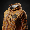 TITAN Aboriginal Dreamtime Pullover Hoodie — Songline Edition