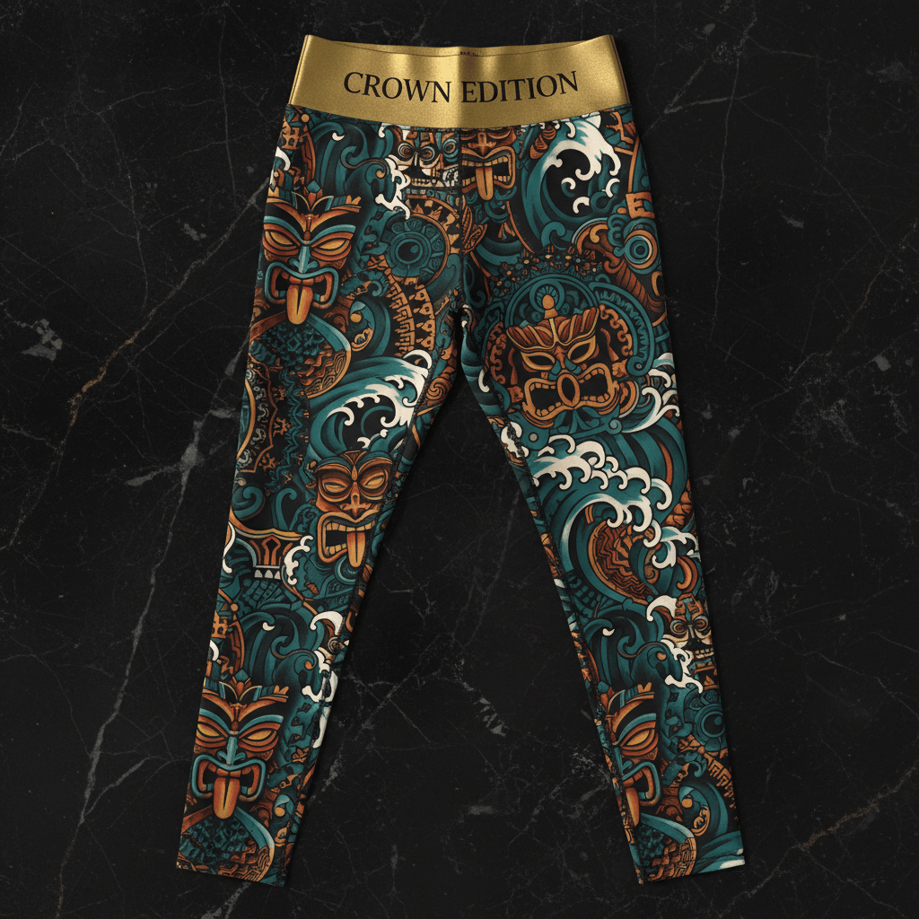TITAN Crown Edition Tattoo Art Maori Tapered Pants Women's Athletic Bottoms