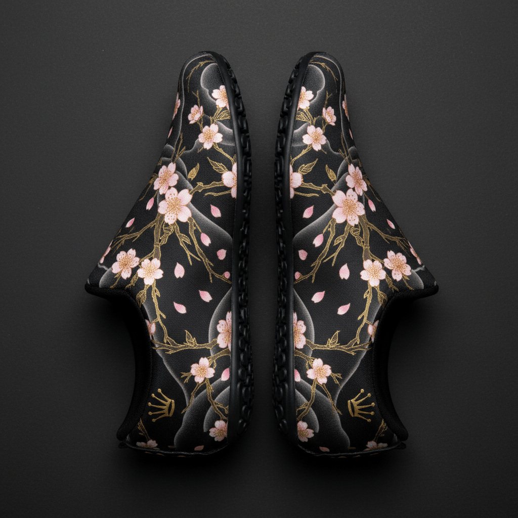 TITAN Cherry Blossom Yoga Studio Shoe Crown Edition