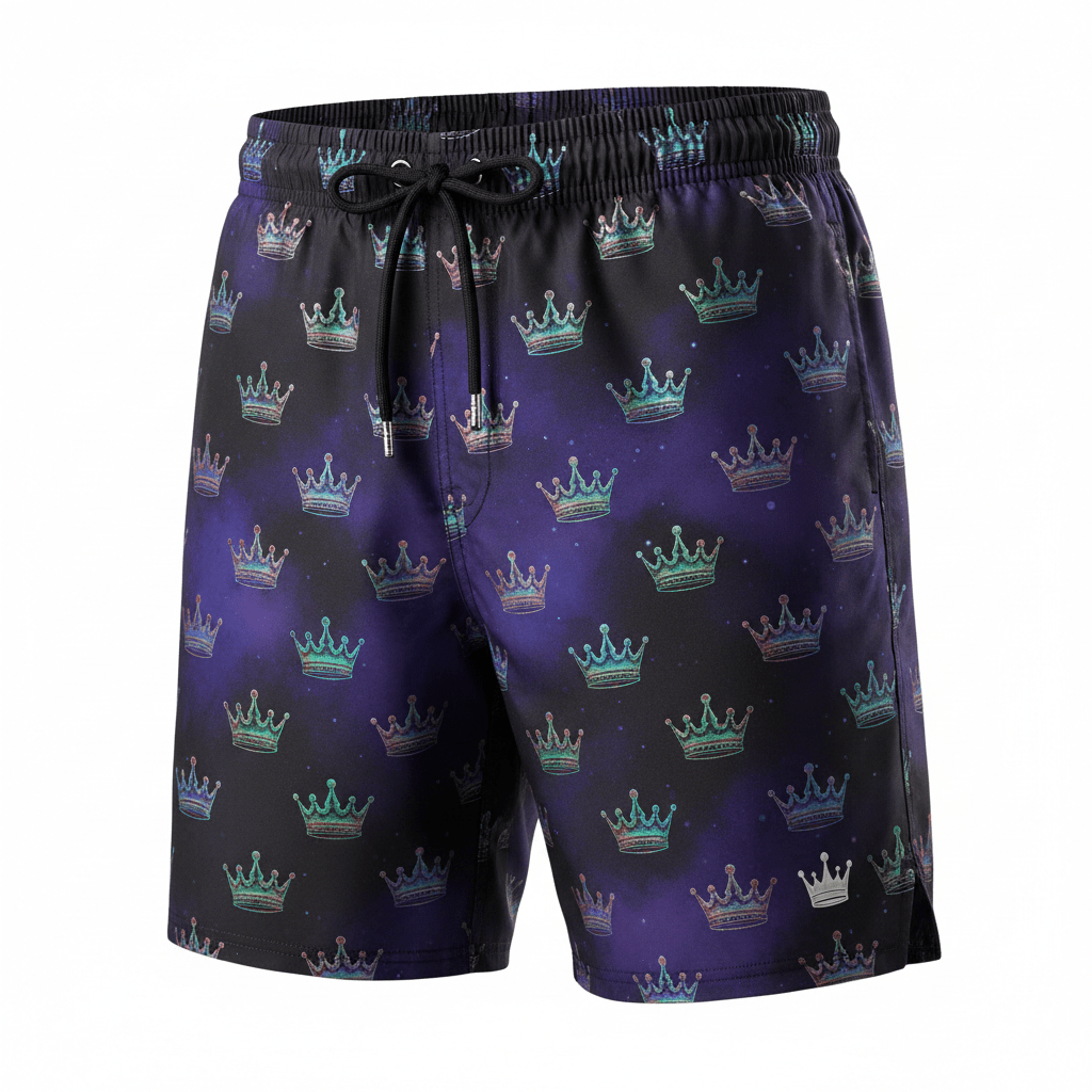 TITAN Galaxy Crown Swim Trunks