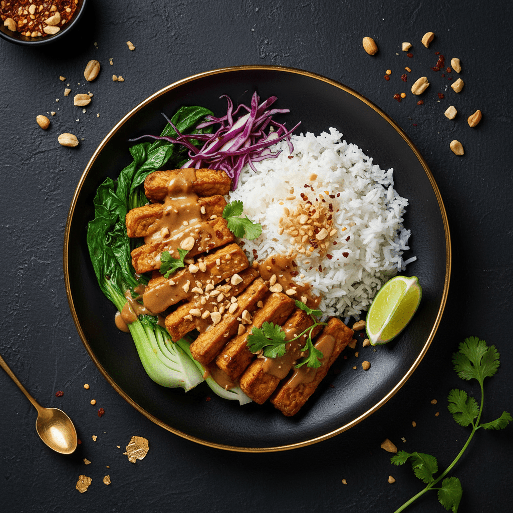 TITAN Thai Peanut Tempeh Muscle Dinner