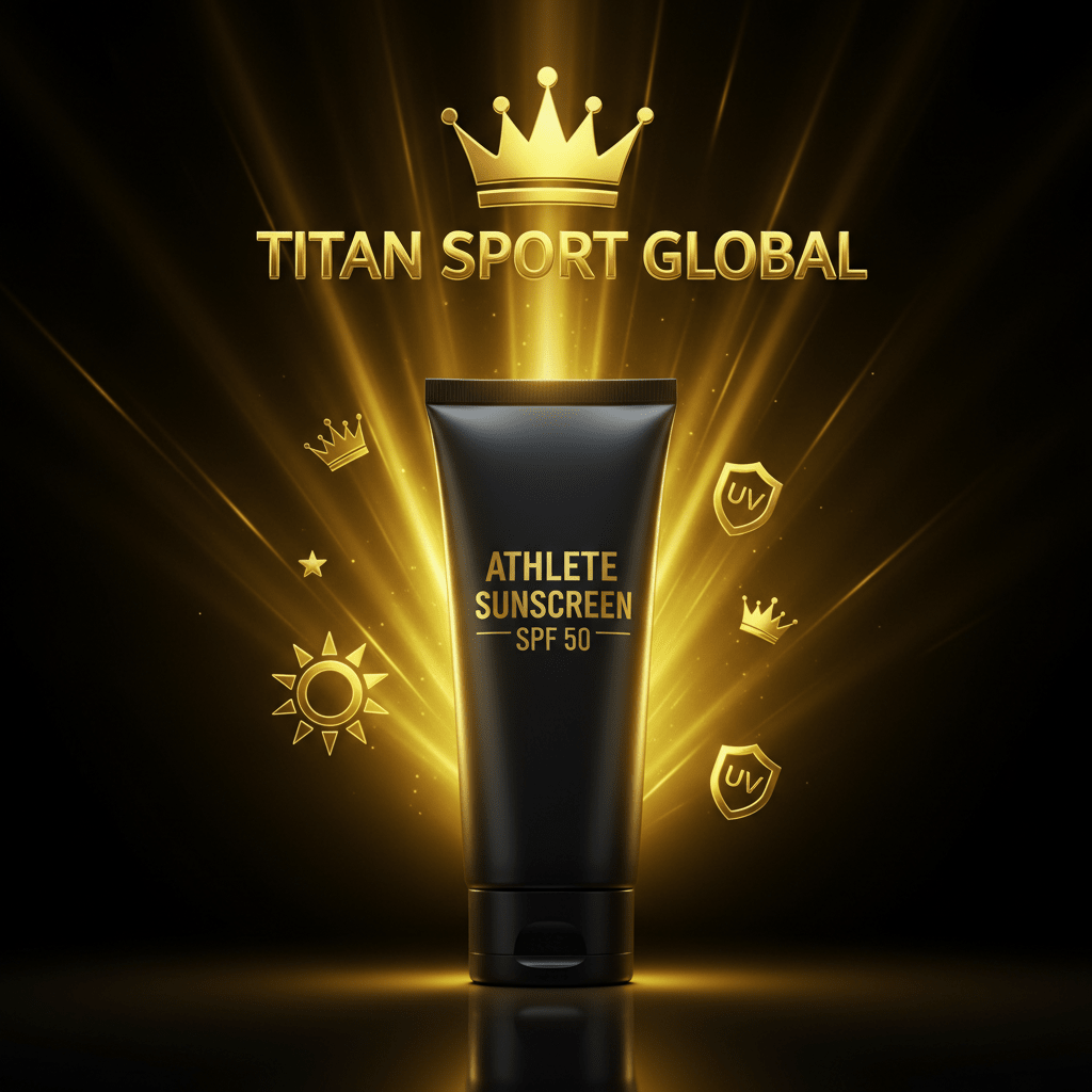 TITAN SPORT GLOBAL athlete sunscreen SPF 50 tube