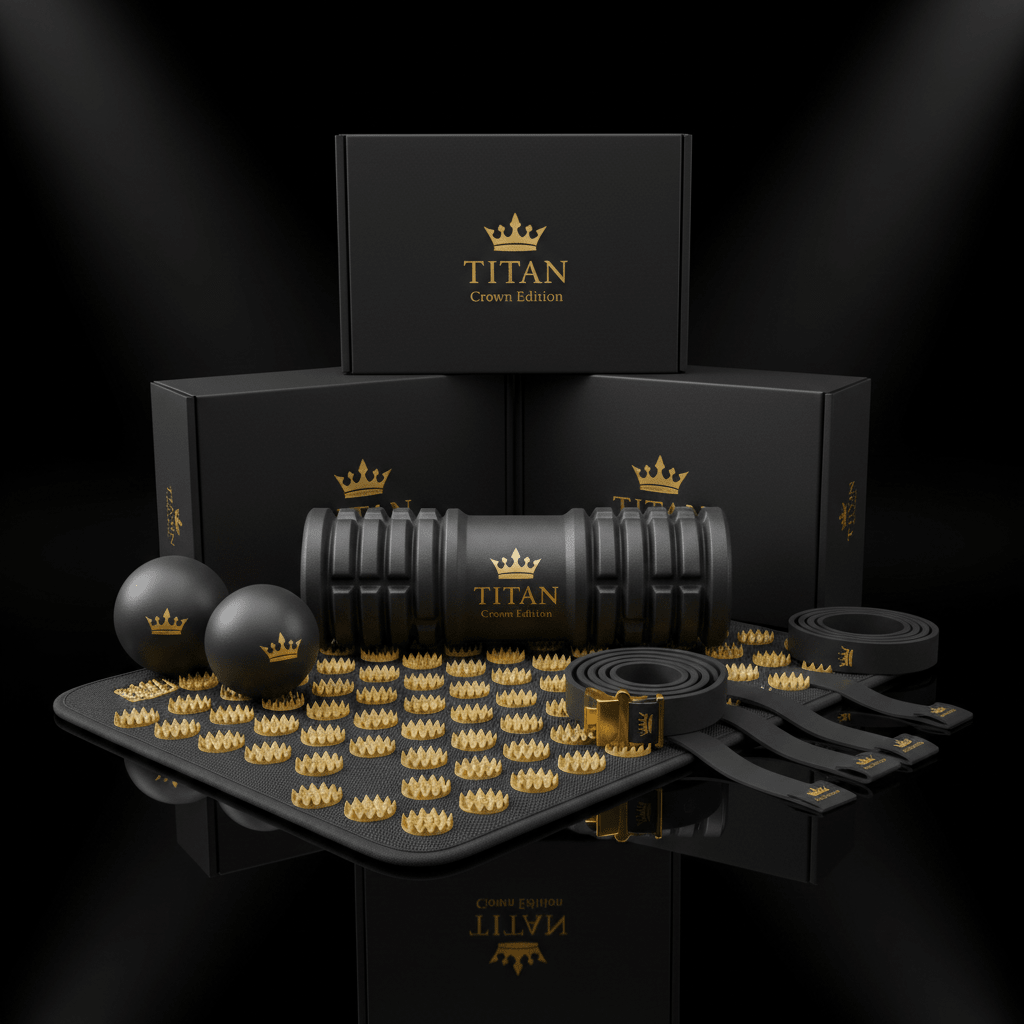 TITAN All-In-One Mobility & Flexibility Recovery Home Gym Kit — Crown Edition