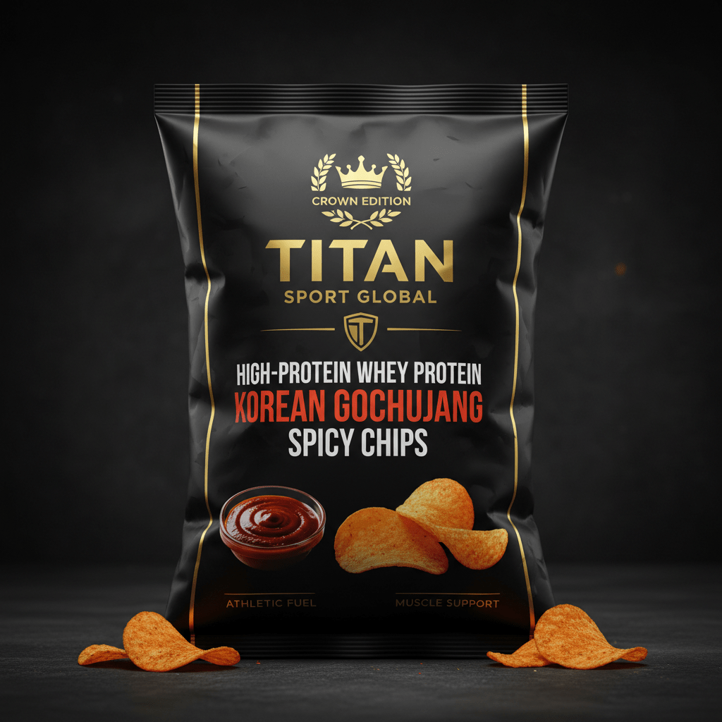 Whey Protein Korean Gochujang Chips — TITAN SPORT GLOBAL