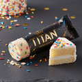 TITAN Vegan Protein Bar Birthday Cake Crown Edition — 20g protein premium product shot