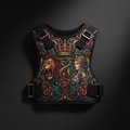 TITAN Crown Edition Tattoo Art Compression Posture Corrector