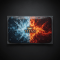 TITAN Hot & Cold Therapy Pack - Large Reusable Gel Ice Pack 11x14