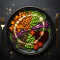 TITAN South African Rainbow Protein Vegan Lunch Salad