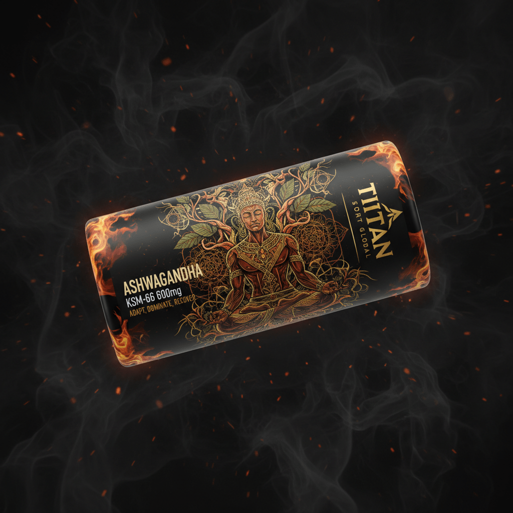 TITAN Ashwagandha KSM-66 — 600mg Stress & Strength Support