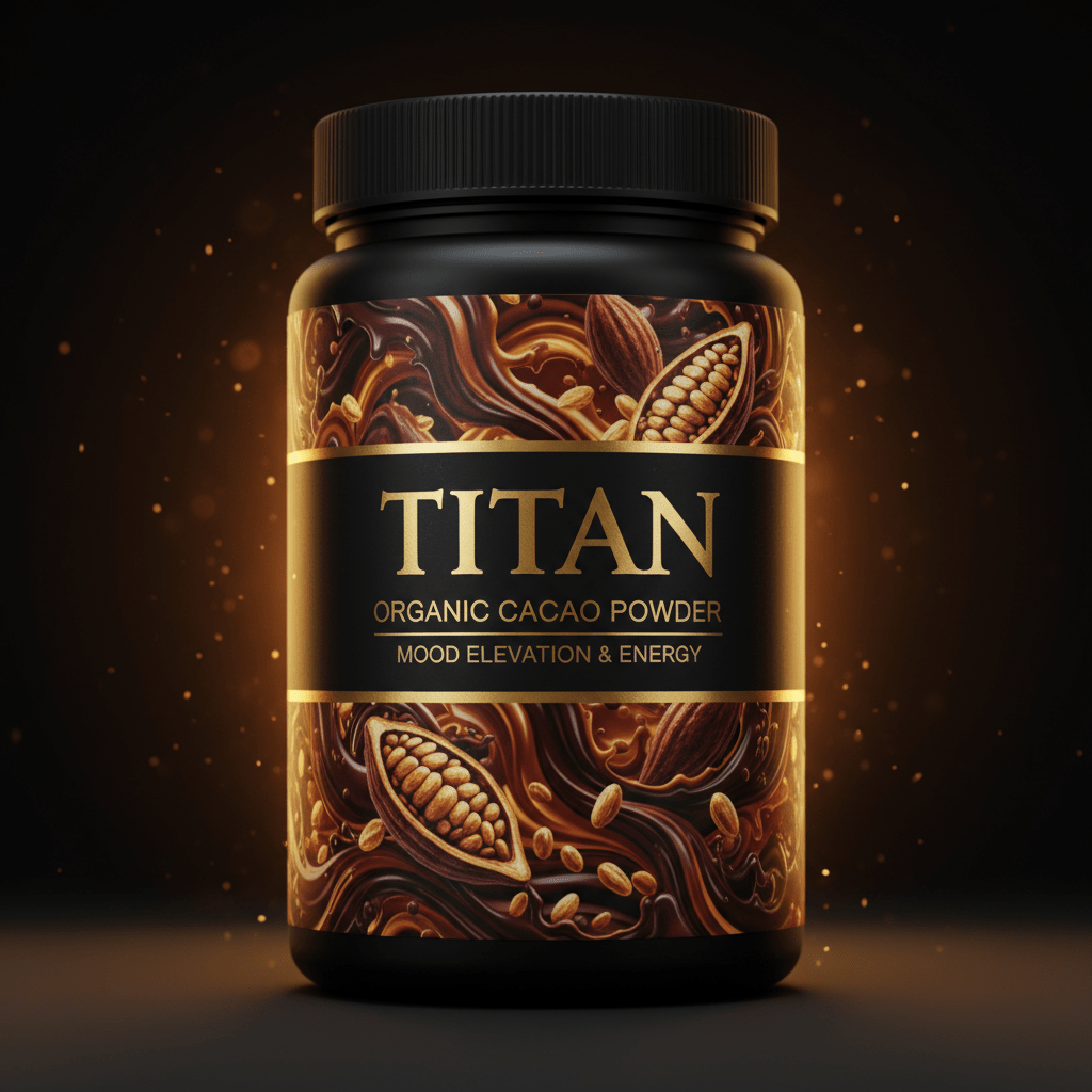 TITAN Organic Cacao Powder - Mood & Performance Booster