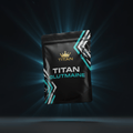 TITAN Glutamine Organic Vegan Muscle Recovery supplement pouch