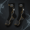 TITAN AirCool Performance Socks - Graphene Odor Control flat lay