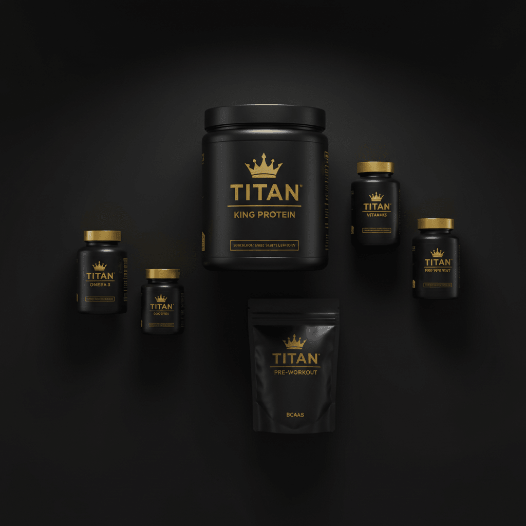TITAN Monthly Protein & Supplement Stack
