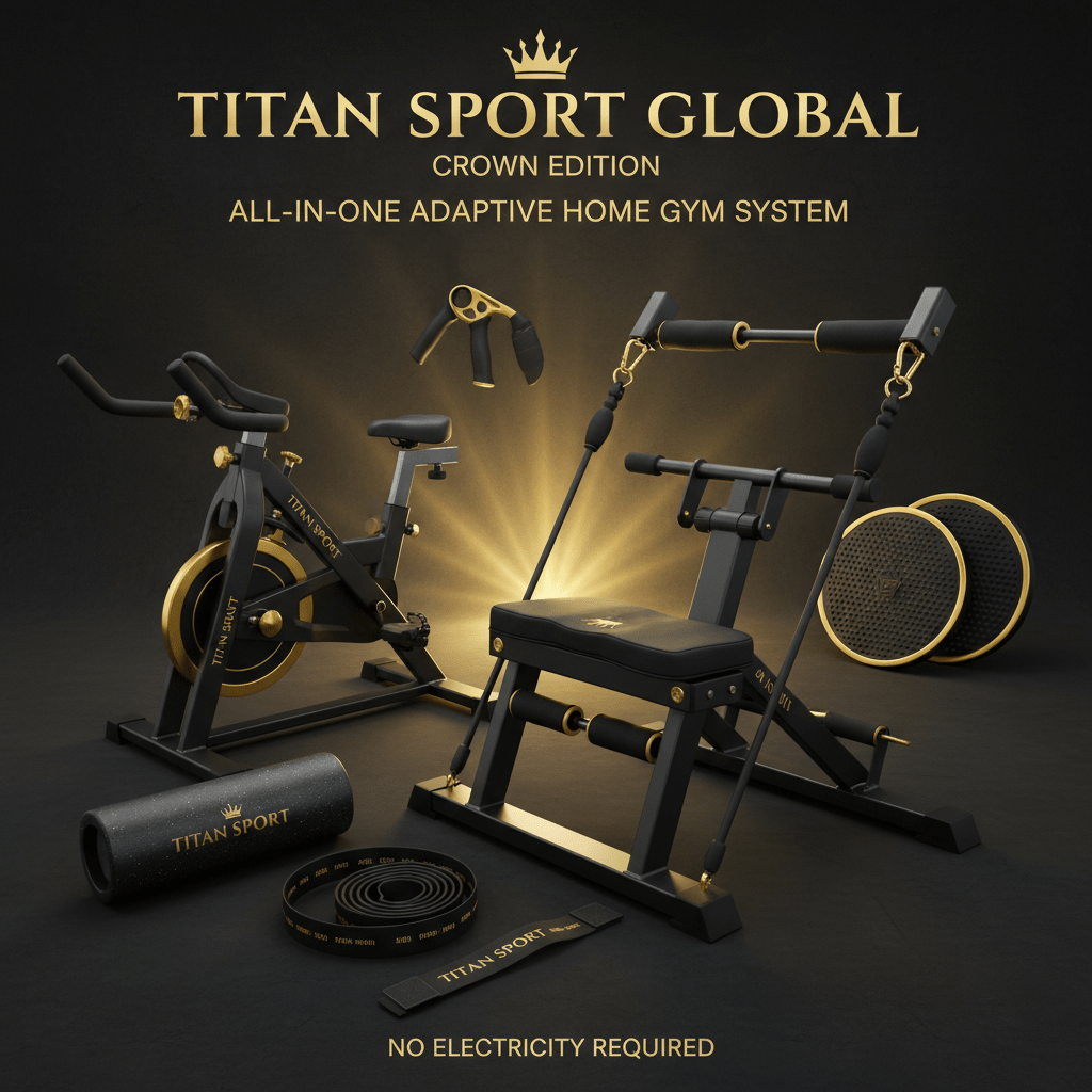 TITAN All-In-One Adaptive Home Gym System Crown Edition