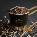 TITAN Protein Oatmeal Cup – Peanut Butter Chocolate Crunch — Crown Edition matte black packaging