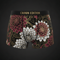 TITAN Women's Cozy Boxer Shorts Dahlia Queen Crown Edition