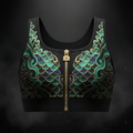 TITAN Crown Edition Women's Sports Bra — Emerald Dragon
