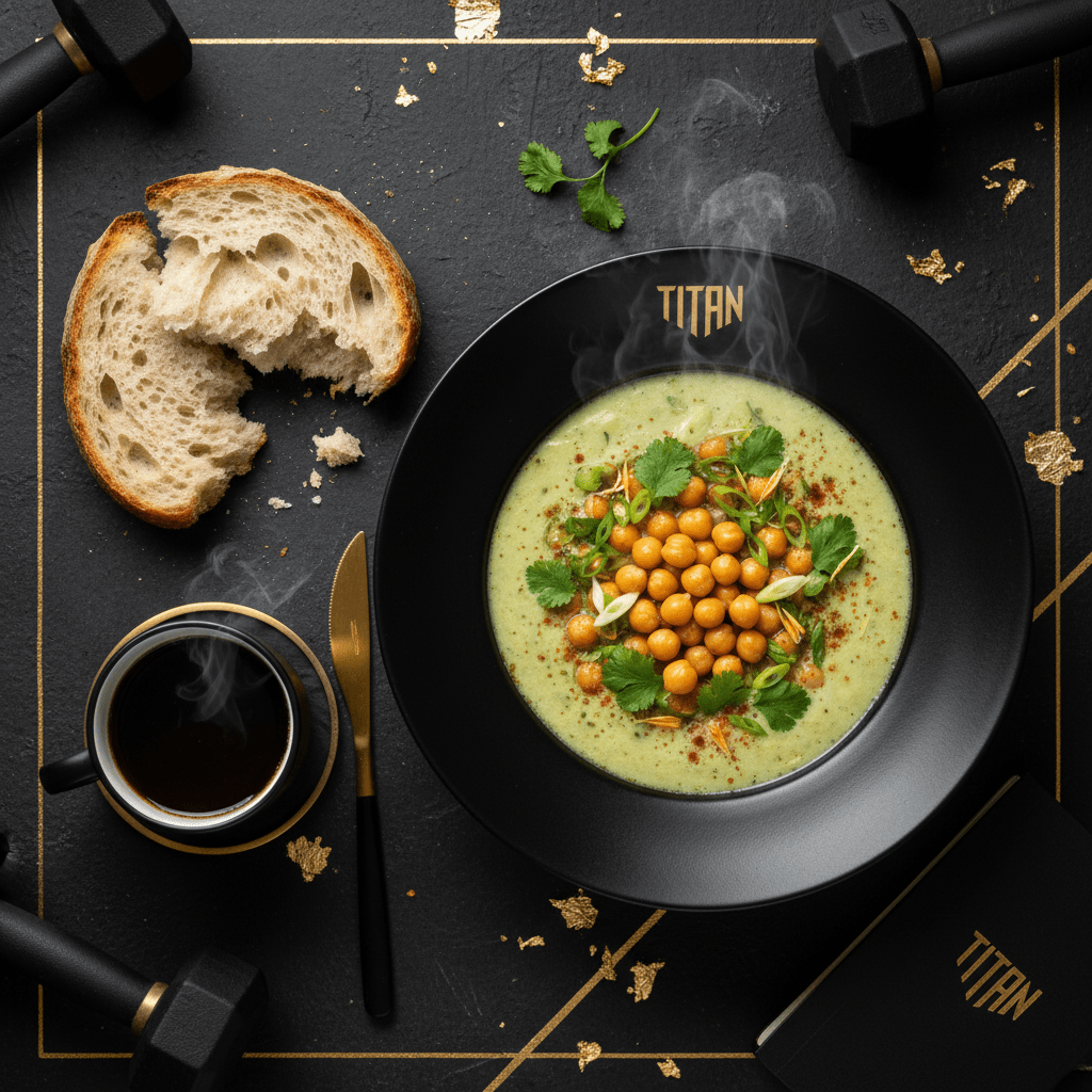 TITAN Colombian Vegan Changua Herb Soup Breakfast Bowl
