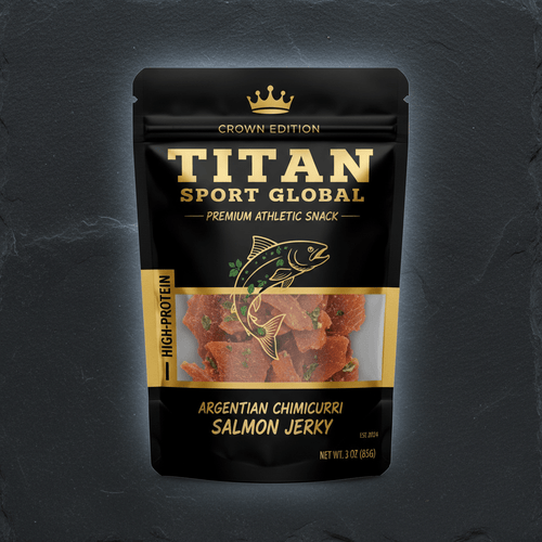 Argentinian Chimichurri Salmon Jerky — TITAN SPORT GLOBAL