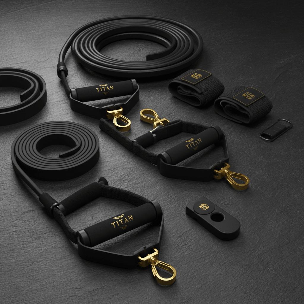 TITAN Crown Edition Heavy-Duty Resistance Band System